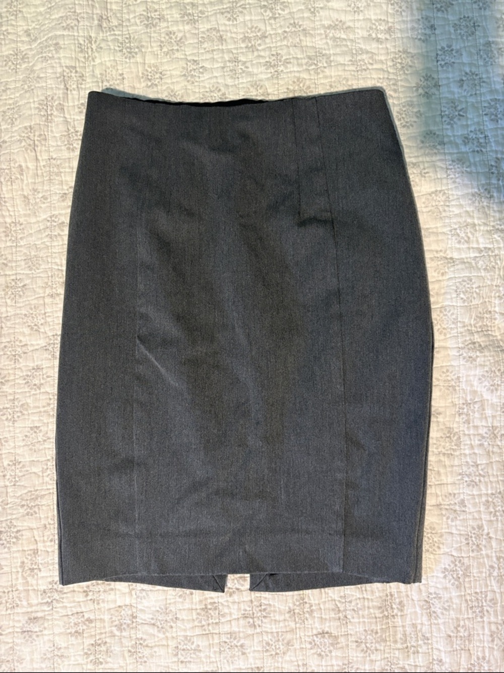 Express Women's Charcoal Pencil Skirt